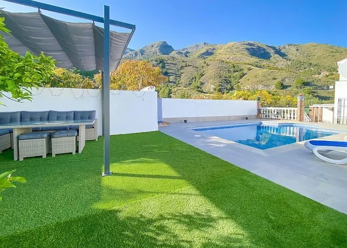 Cozy In Nerja , Malaga. Private Pool. Wifi Prázdninový dům